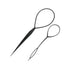 Plastic Magic Hair Braid Ponytail Maker Clip Tool, Simple DIY Hair Loop Accessories Kit