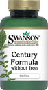 Swanson Century Formula Multivitamin without Iron 130 Tabs