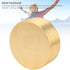 MOPFOL Brass Pills Case - Multifunctional Water Proof Sealed Storage Container for Home, Tea Leaves & Jewelry, Travel