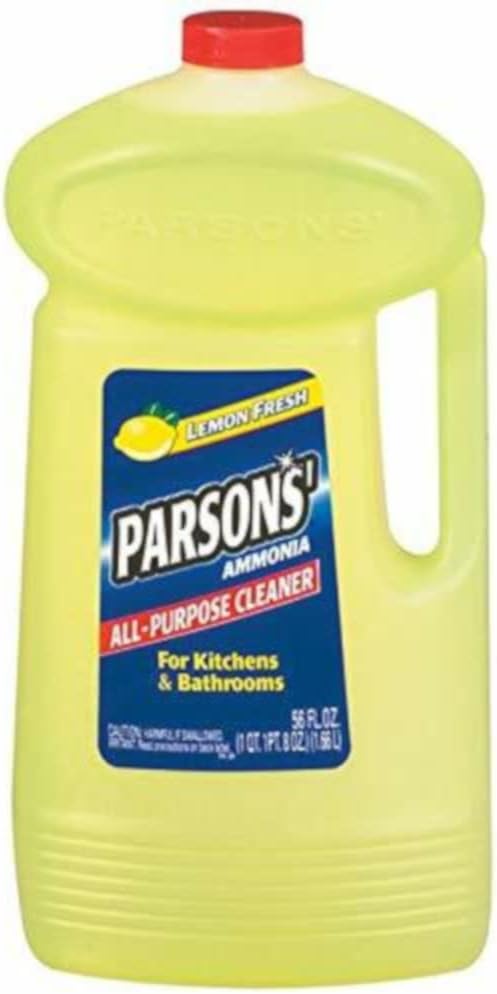 MAKABAKA Parsons Ammonia All-Purpose Cleaner, Lemon, 56 oz (2 Pack)