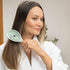 Ninabella Detangling Hair Brush for Women & Men - Unique Spiral Hairbrush for Straight, Curly & Wet Hair - Green