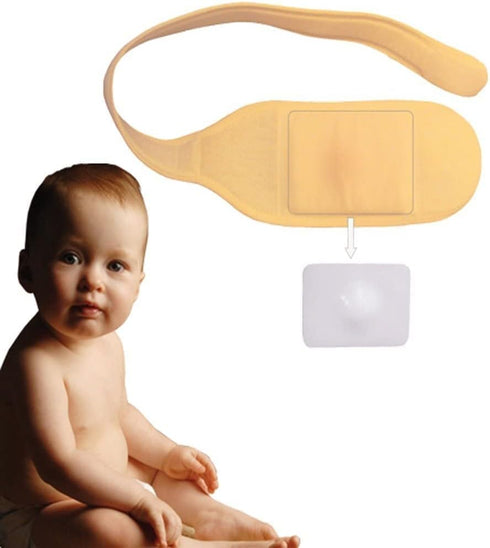 Medical Grade Umbilical Hernia Belt, Baby, Infant, Child Abdominal Binder Navel Truss Support