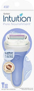 Schick Intuition Pure Nourishment Razors for Women | 1 Razor & 2 Refill Blades with Organic Cocoa Butter