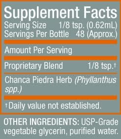Cedar Bear Chanca Piedra Liquid Herbal Supplement - 1 Fl Oz