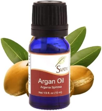 SVATV ARGAN Essential Oil, Therapeutic Grade Aromatherapy Oils for Diffuser, Yoga, Massage & DIY Personal Care 10 ml