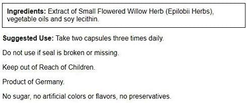 Pro Natura 60 Pronatura Small Flowered Willow Herb - Softgel Capsules