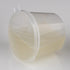 WARMBUY 1-Ounce Plastic Disposable Cups with Attached Lids for Sauces, 100 Counts