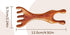 LiZEROGDAX Manual Scalp Massager - Sandalwood Massager Tool for Scalp, Eye, Facial, Neck, Shoulder - Five Claw Gua Sha