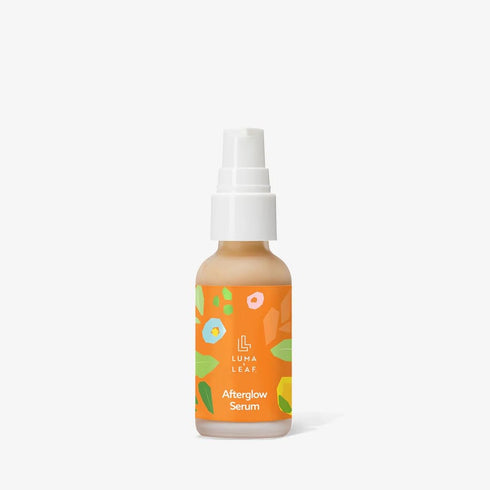 LUMA & LEAF Vitamin C Face Serum 1 FL Oz - Brightening Serum with Vitamin C and Jojoba Oil - Skin Care Serum for Uneven Skin Tone, Reduces Dark Spots, Discoloration Correcting for Sensitive-Skin Types
