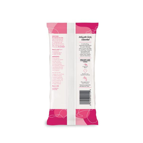 Summer's 32 (Pack 9) Eve Feminine Cleansing Cloths, Sensitive Skin, Sheer Floral ea