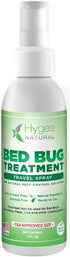 Hygea Natural 3 oz Lice, Mite & Bed Bug Travel Spray – TSA Approved, Child & Pet Safe, Stain & Odor Free