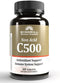 WINDMILL Vitamin C Tablet 500mg Non-Acid, 60 Count