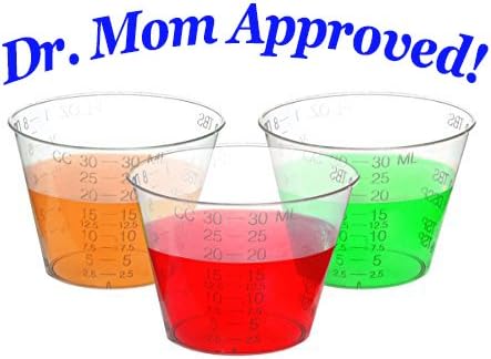 Oakridge One Ounce Plastic Medicine Cups, Pack of 100