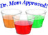 Oakridge One Ounce Plastic Medicine Cups, Pack of 100