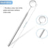 3Pcs Dental Tools Teeth Care kit Calculus and Plaque Remover Set Tooth Pick with Mouth Mirror Teeth Cleaning Set with Storage Box
