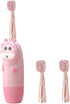GALPADA Boy Girl's Sonic Electric Toothbrush Set Non-Slip Handle Cartoon Design Soft