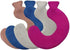 SHUOCONG 1000ML 11) U-Shape Removable Knitted Rubber Medical Neck Warmer Hot Water Bottle Protection Muscle Spasms