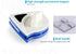 Double Sided Window Cleaner, Magnetic Wiper Cleaning Tool for High-Rise Windows, Thickness 5mm-7mm (Blue)