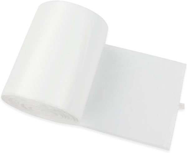 18 Gallon Large Trash Bags | White Kitchen Garbage Bags | 80 Counts | Lawn and Leaf Bags