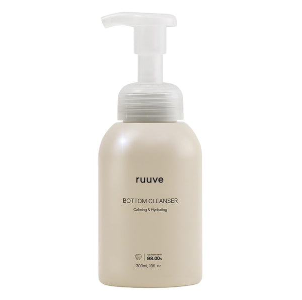 ruuve Bottom Cleanser Natural Bum Wash for Sensitive Baby Skin, 10.1 fl oz