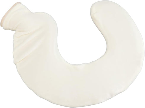 Srliya U Shaped Hot Water Bottle, Warm Neck Hot Water Bag with Detachable