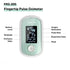 Koshna SpO2 Fingertip Pulse Oximeter with Respiration Rate Monitor, Advanced Sensor Technology for Precise & Stable