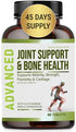 NutraPro Glucosamine Chondroitin MSM Joint Relief Supplements & Bone Health - for Knee & Joint Relief, Bone Strength,
