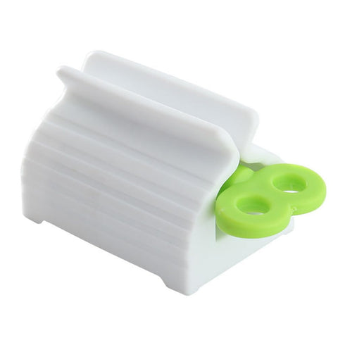 LINLIJIA Multi Purpose Rolling Toothpaste Tube Squeezer Holder Rotate Dispenser Non-Slip Base Silicone Mat For Dressing