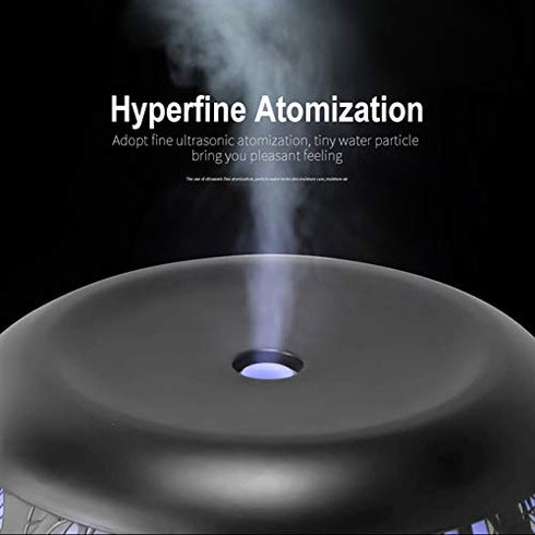 Serenity 500ml 3d 7 Essential Oil Diffuser Tree Colorful Iron LED light Advanced Cool Mist Humidifier Best Rated