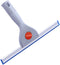 25cm 10in Blue Window & Glass Cleaning Squeegee - Non-Slip Handle for Shower Glass Door and Tile Cleaning
