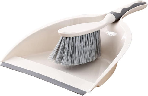 Amosfun Mini Dustpan and Brush Set - Portable Small Broom and Dust Pan for Cleaning Sofa & Countertop