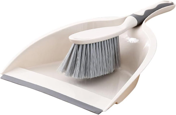 Amosfun Mini Dustpan and Brush Set - Portable Small Broom and Dust Pan for Cleaning Sofa & Countertop
