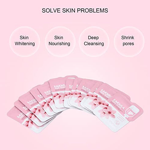 Mud Oil Control Face Pore Cleansing Nourishing Clay - 12pcs 0.2oz Gentle Exfoliating Clay Face Masks for Skin Care