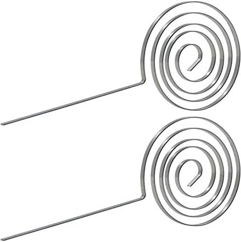 Hookah Flavors Saver - 304 Stainless Steel Charcoal Holders for Hookah Bowls - Pack of 2 Long Handle Accessories