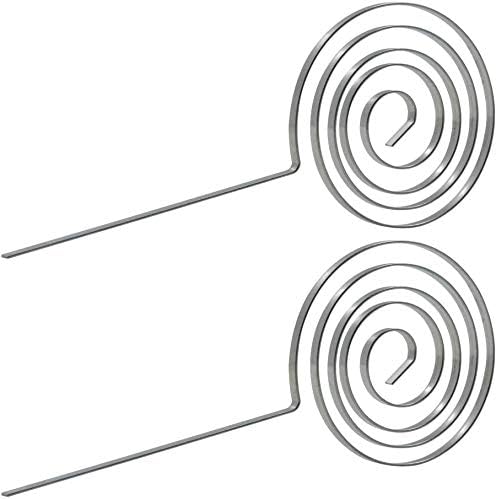 Hookah Flavors Saver - 304 Stainless Steel Charcoal Holders for Hookah Bowls - Pack of 2 Long Handle Accessories
