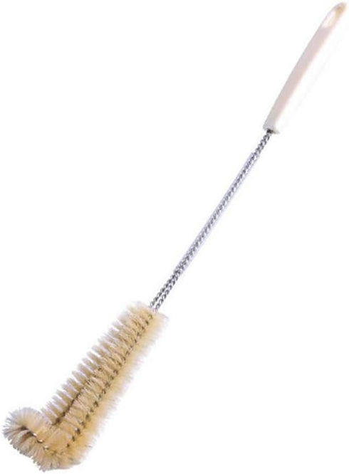 UPSTORE 16.5inch Long Handle Bottle Cleaning Brush Cleaner with Soft Boar Bristles Feeding