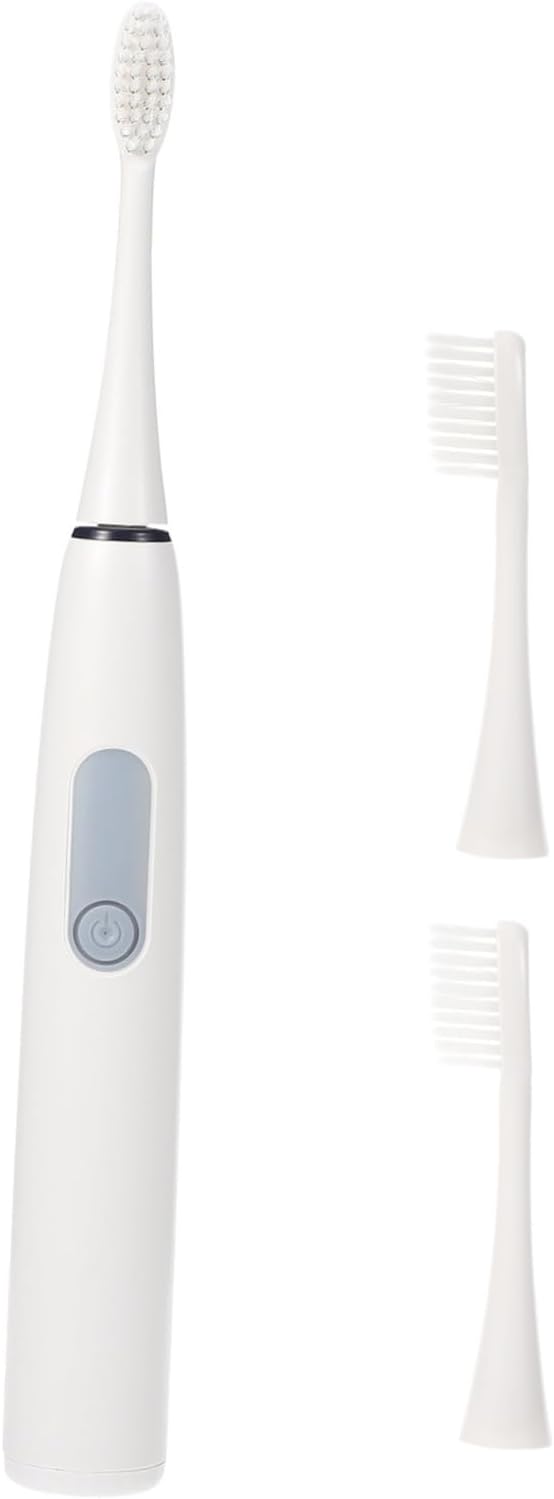 Toothbrush Battery-Powered Black for Adults Travel Size Electric Care Toothbrush