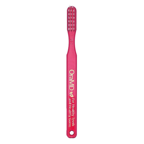 OraMD Soft Bristles Toothbrush - Designed by Dr. Charles C. Bass for Sensitive Teeth and Gums, Manual Toothbrushes Pack