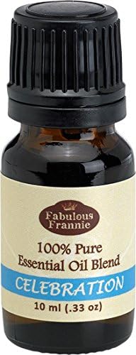 Freedom Set by Fabulous Frannie with Pure Essential Oils, Celebration Blend, Romance Blend, Vanilla 10ml (Pack of 3)
