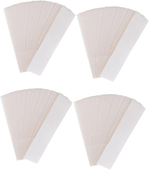 Bamboo Paper Towels, Reusable Paper Towels, 4 Boxes, Absorbent Cleaning Paper, White Rectangle