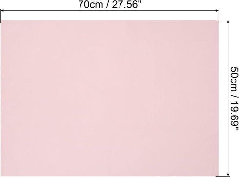 MECCANIXITY 40 Sheets Pink Waterproof Tissue Paper, 20x28 Inch for Florist Bouquet Supplies