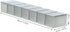 Weekly Pill Organizer for Vitamins and Medications Compartment Transparent Design Easy to Carry Separate Storage