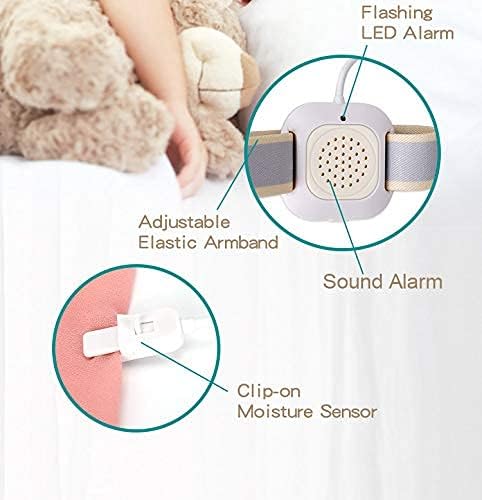 Pacific Health Depot Bedwetting Alarm for Kids, Teens and Seniors with Loud Sound and Strong Vibrating Sensor - Potty