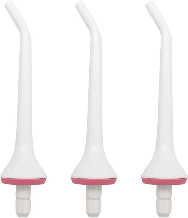 Water Flosser Tips Replacement for Mospro, Nicwell, Zerhunt Oral Irrigator, Jet Nozzle White (3 PCS).