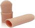 SOHLER 6 Packs Closed Toe Caps - Finger Covers Sleeve Protectors, Large Size 1"x 2-1/2", Elastic Fabric Lined with Soft