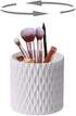 Makeup Brush Holder Organizer, 360° Rotating Adjustable Cosmetic Storage Box for Countertops and Vanities