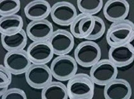 100 Pack Orthodontic Elastic Bands, 3/16 Inch Diameter Non-Latex, Great for Dreadlocks, Braids, Top Knots