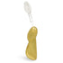 RADIUS Toothbrush Big Brush with Replaceable Head, Left Hand, Soft in Gold, BPA Free and ADA Accepted, Designed