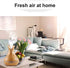 UVUBXT 14 Essential Oil Diffuser Tulip Light Wood Diffuser LED Advanced Cool Mist Humidifier Color LED Night Light