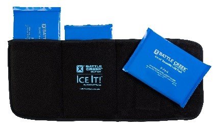 ColdCOMFORT Deluxe Triple Cold Pack Wrap, X-Large, 9" x 20"